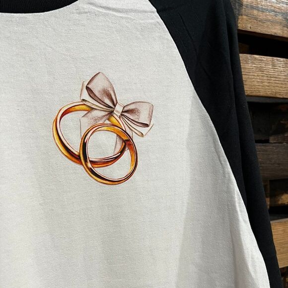 Bride Babes Club Raglan Tee - Picture 4 of 4